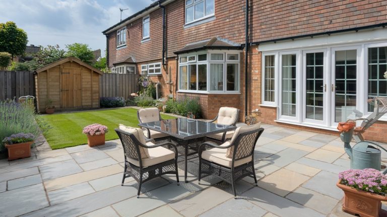 Indian Sandstone Paving and Patios Installation Companies In Ostend