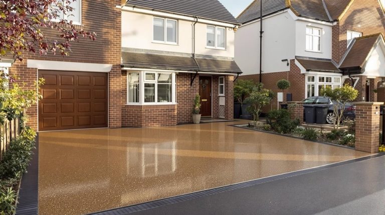 Resin Aggregate Drive Company In Cornish Hall End