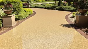 Resin Bound Driveway In  Canewdon