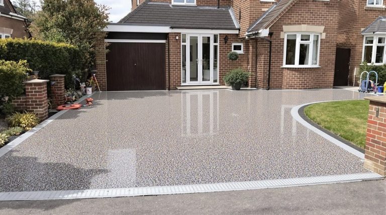 Resin Drives Company In Cornish Hall End