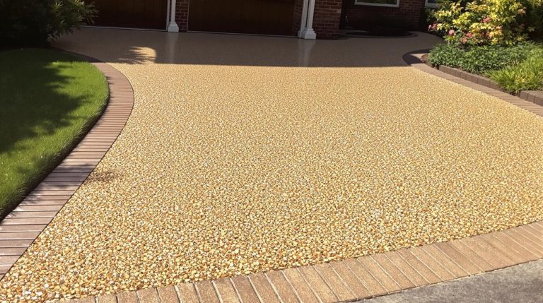 Resin Driveway In  Causeway End